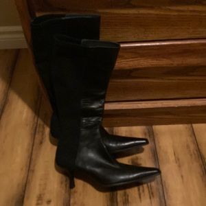 Stuart Weitzman - black boots - size 9 M